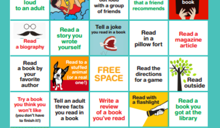 Summer+reading+bingo
