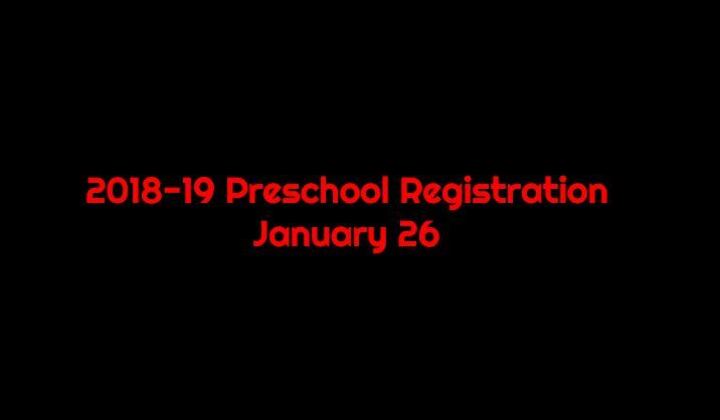 Preschool+registration