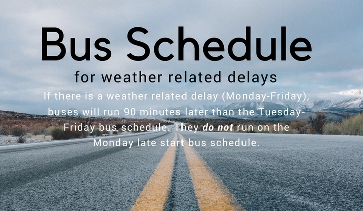 Bus+schedule+weather+related