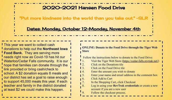 Hansen+food+drive