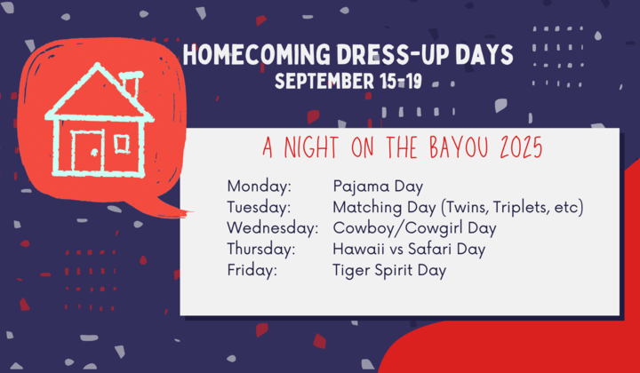 Homecoming+dress up+days+2025