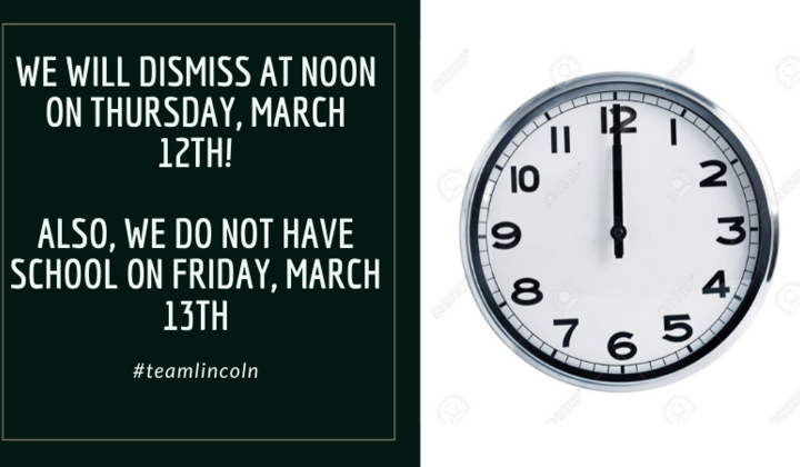Early+dismissal+reminder+spring+2020