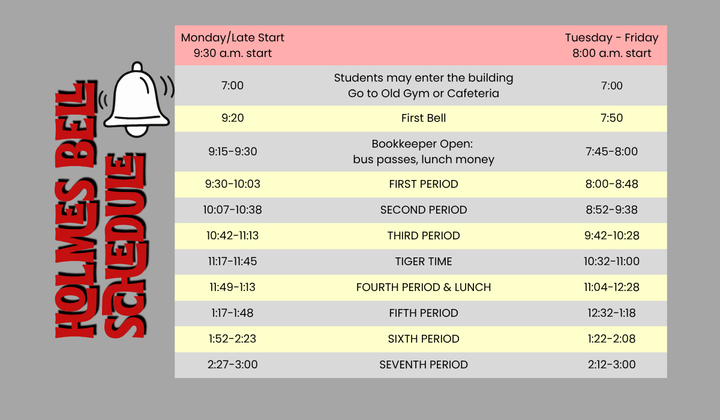 Bell+schedule