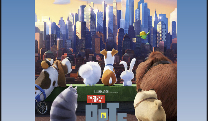 The secret life of pets poster