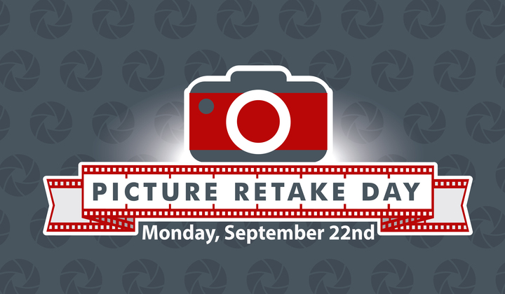 Picture retake day web announcement